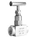 VALVE NEEDLE STRAIGHT 3/8IN MP 20KSI 316SS